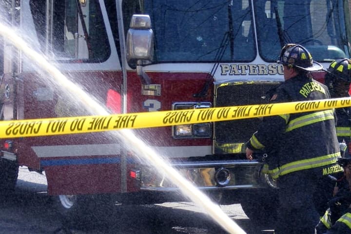 Paterson Firefighters Battle Weekend House Blaze