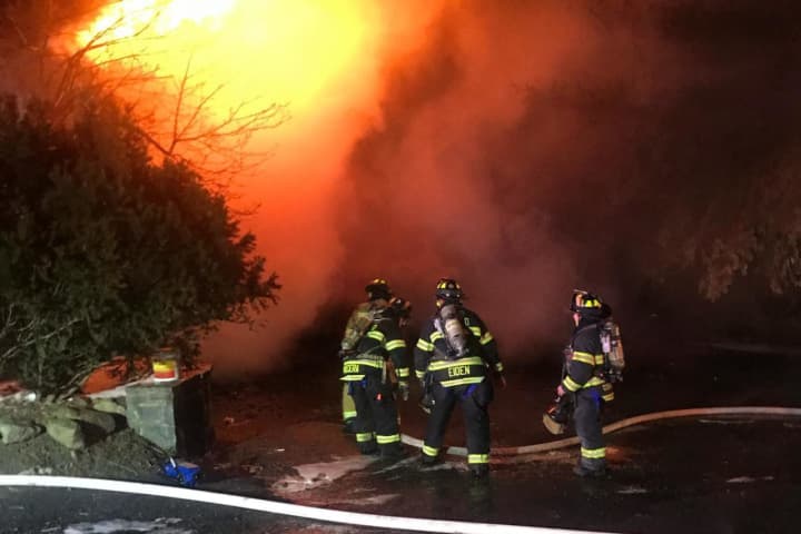 Fast-Moving Fire Rips Through Building In Westchester