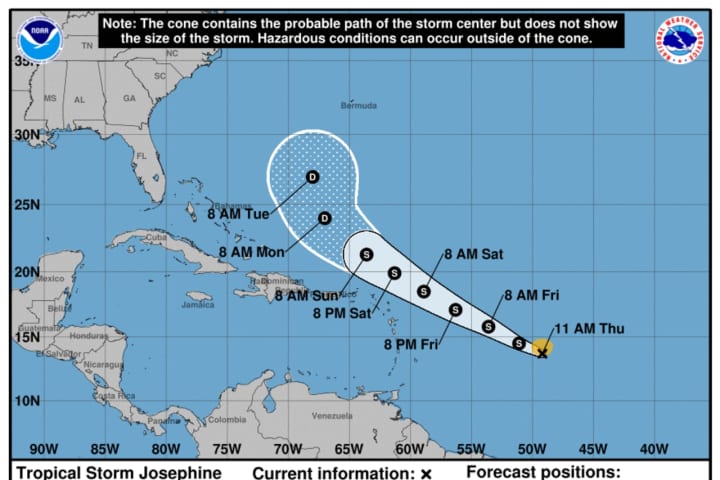 New Tropical Storm Forms In Atlantic: Here's Projected Five-Day Path