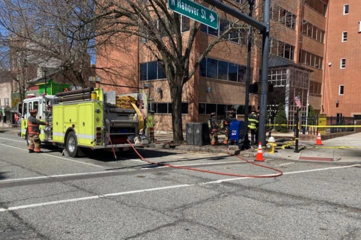 Transformer Fire Closes Streets In Pottstown