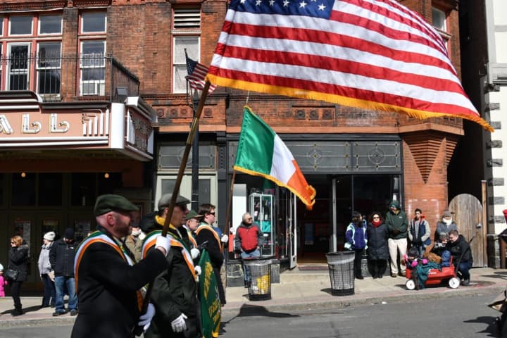 St. Patrick's Day Paradegoers Brave Cold In Tarrytown, Sleepy Hollow