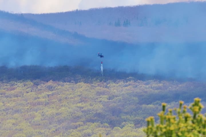 Days-Long Berkshire County Brush Fire Has Now Burned Nearly 1,000 Acres