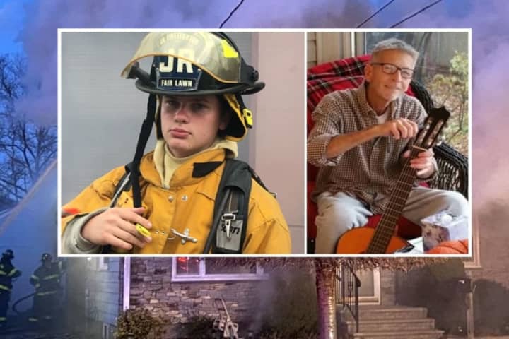 Bergen Teen Honors Dad's Memory By Fighting Fires