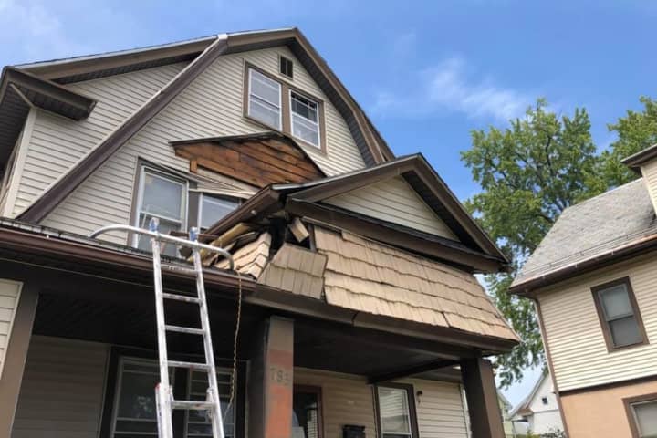 Worker Trapped After Porch Collapses In Springfield