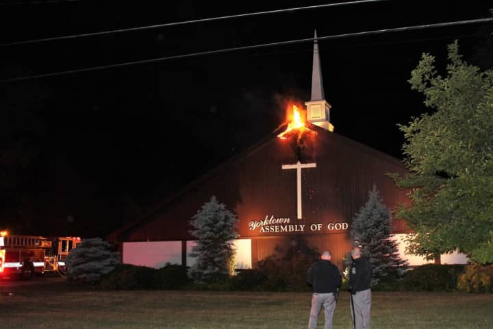 Church Nearly Destroyed By Fire In Westchester