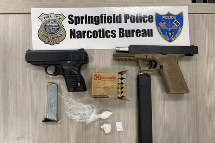 Western Mass Man Apprehended With 'Ghost Gun,' Drugs, Police Say
