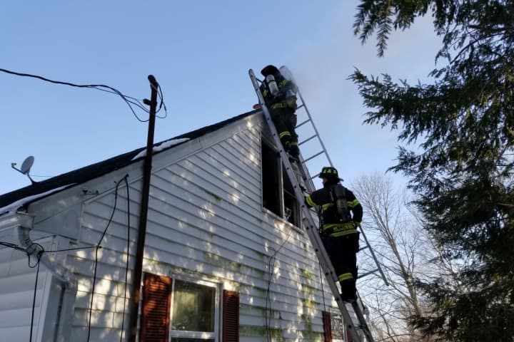 Two-Alarm House Fire Breaks Out In Danbury