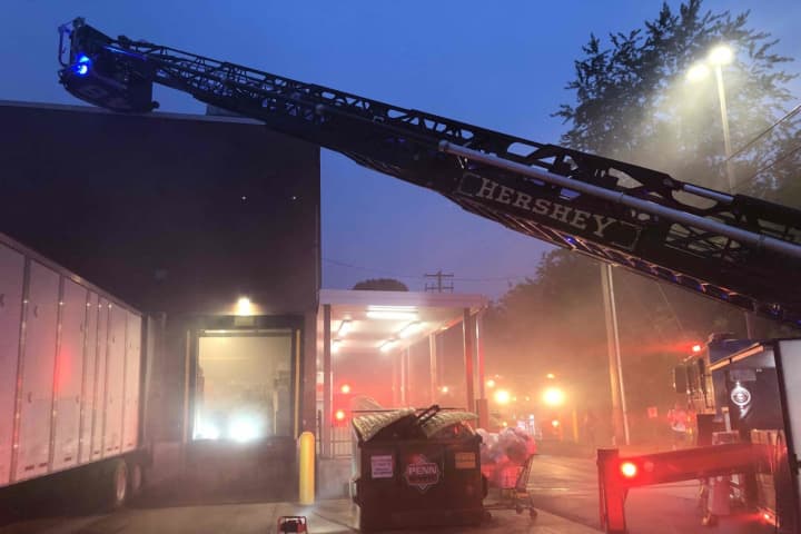 Fire Closes Giant In Hershey