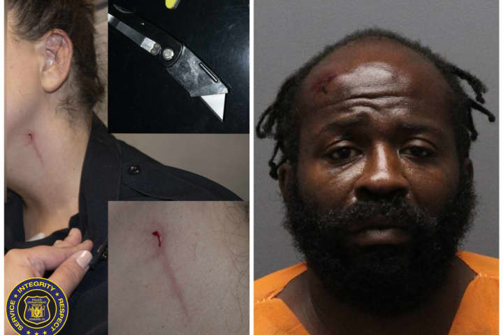 Officers Slashed With Box Cutter During Area Domestic Violence Arrest