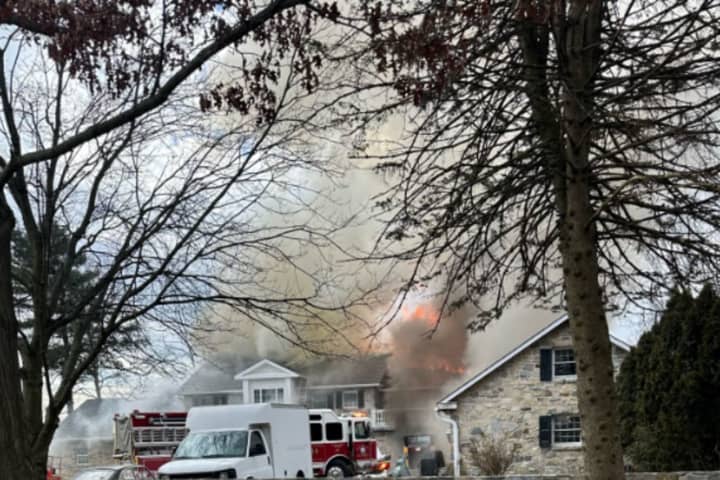 Lititz Home 'Total Loss', Fire Closes Road: Police, Fire Marshal (PHOTOS; VIDEO)