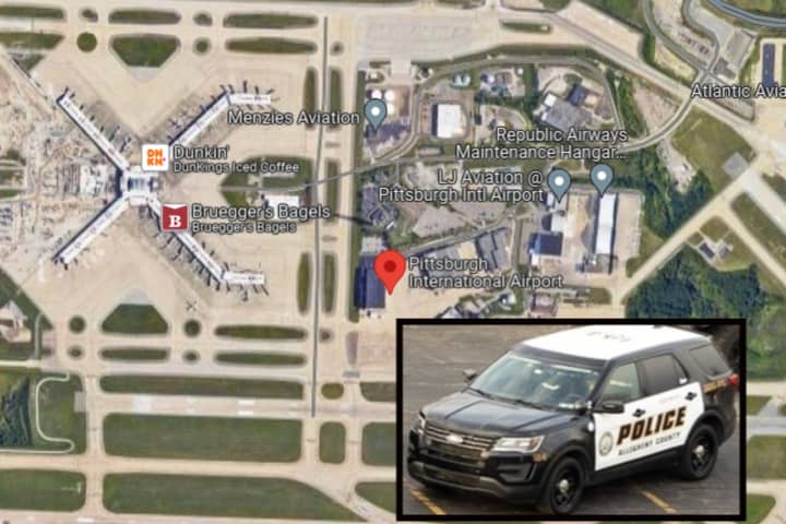 Homicide Suspect Jumps From Second Floor Of Airport In Pennsylvania