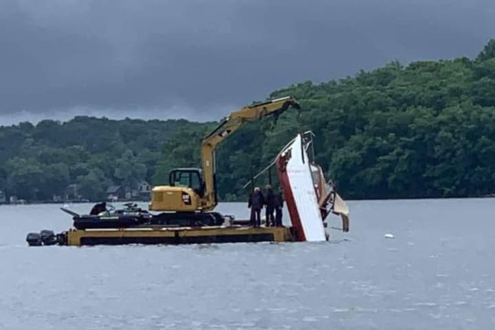 PICS: Watercraft Crashes Into Boat On Lake Hopatcong, Sinks Both Vessels, Hospitalizes Operator