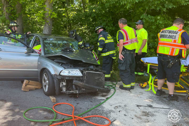 Two-Vehicle Crash Closes Route 82 In West Brandywine Township