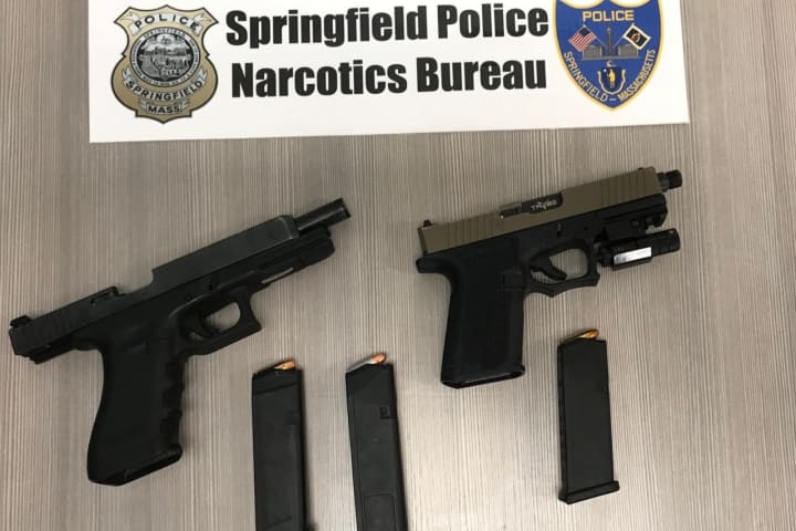 Two Springfield Men Nabbed With Weapons, 'Ghost Gun,' Police Say