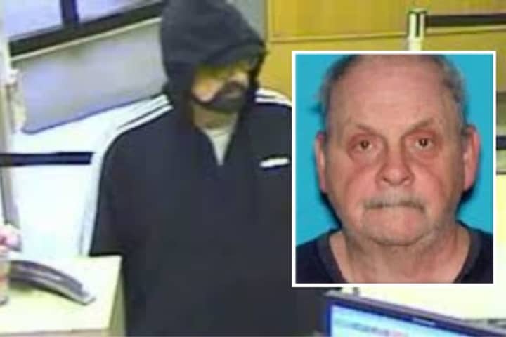 70-Year-Old Bank Robber Gets Five Years For Wayne, Pequannock Holdups