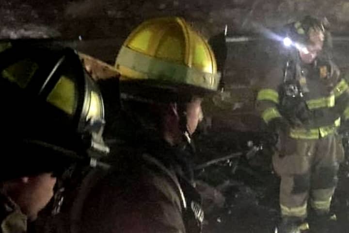 IDA: Firefighters Cut Hole In Paterson Bridge To Rescue Man Trapped In Passaic River Below