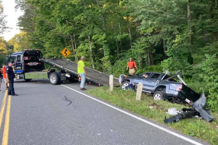 Injuries Reported In Single-Vehicle Western Mass Crash