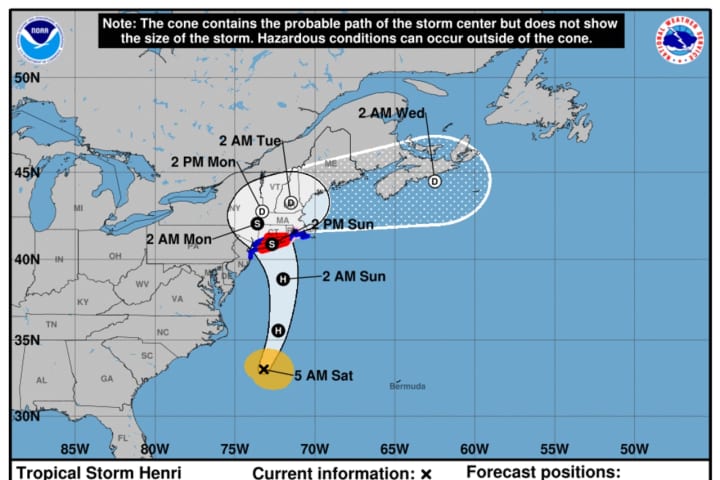 Henri Strengthens To Hurricane Status, High Risk For Power Outages, Flooding In Region