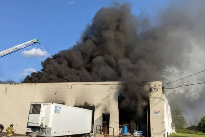 1 Man Hurt In Bucks County Warehouse Fire