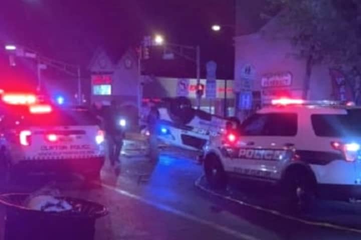 Clifton Police SUV Rolls In Multi-Vehicle Crash