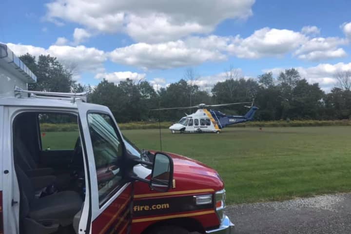 Victim Airlifted With Serious Injuries After Falling From Roof In Hunterdon County [Developing]