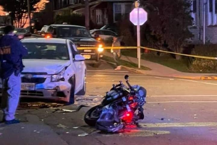 Cliffside Park Motorcyclist Hospitalized After Crash