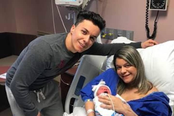 Kearny Parents Deliver Bergen's First 2018 Baby