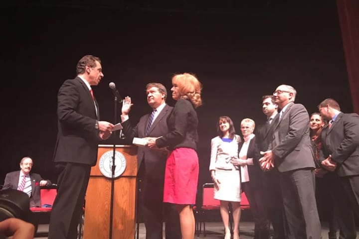 Latimer Sworn In As County Executive By Gov. Cuomo