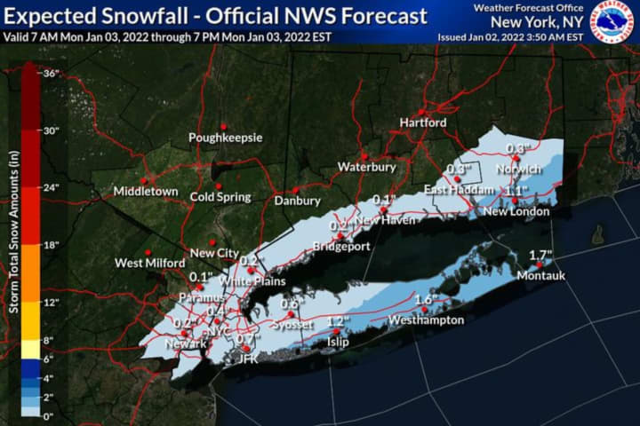 Snowfall Possible As Quick-Moving Storm Sweeps Through Region, Temperatures Plummet