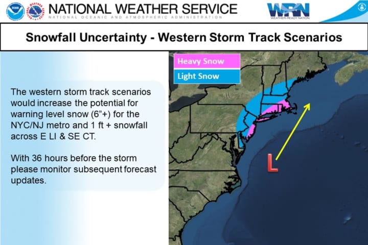 Significant Differences Emerge In Models For Nor'easter Taking Aim On Region