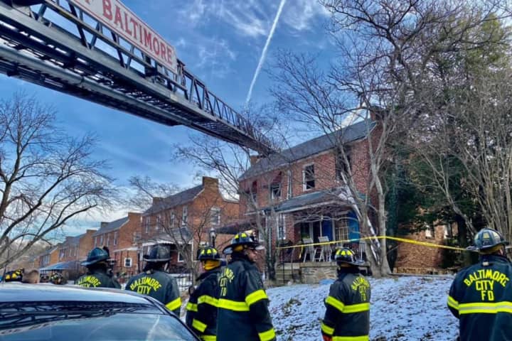 Four People Injured In Dangerous Baltimore House Fire
