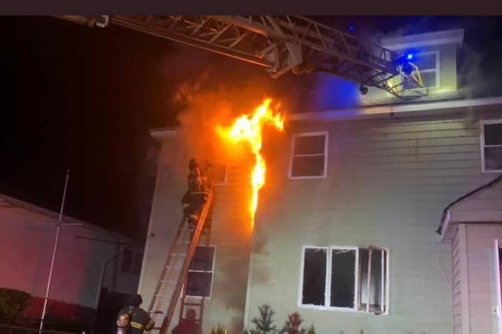 Three-Alarm Fire Breaks Out At Nassau County Home