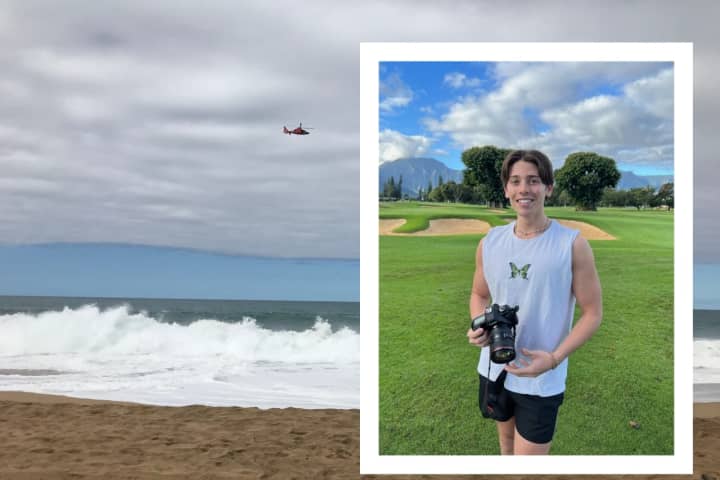 Massive Search Underway For NJ Photographer Swept Out To Sea In Hawaii