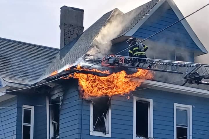 Firefighters Battle Blaze Next To NJ Ukrainian Church, School