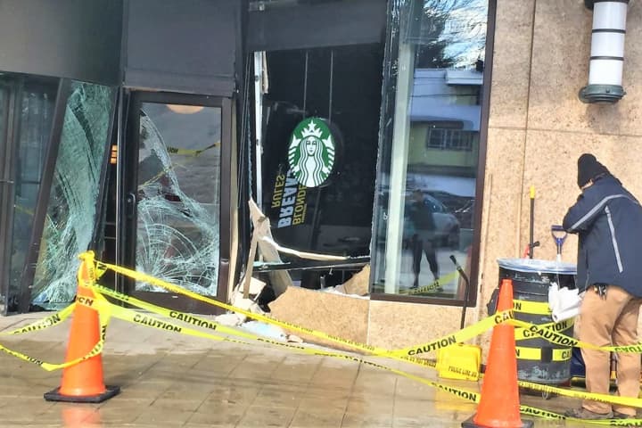 Driver, 103, Slams Car Into Bergen Starbucks