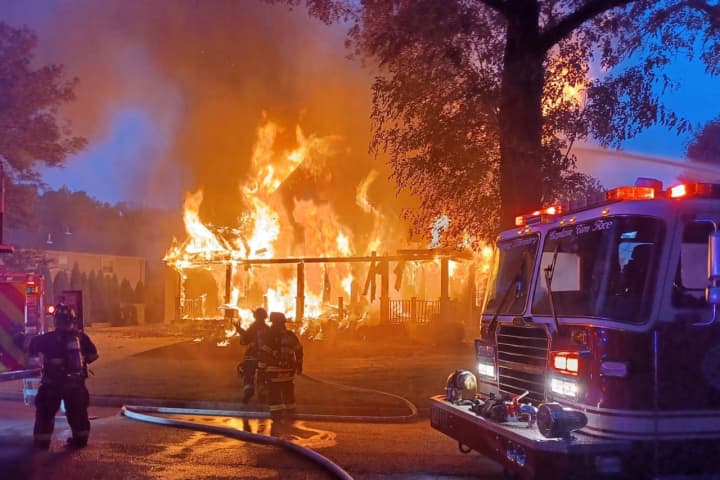 Fire Consumes Paramus Home