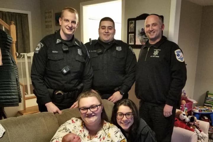 Bergenfield First Responders Reunited With Power Outage Baby