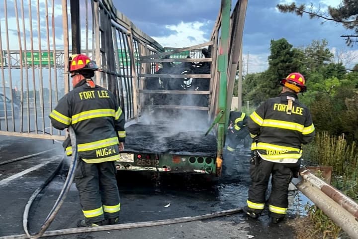 Route 95 Tractor-Trailer Fire Jams Morning Rush