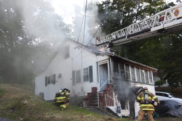 Firefighters Injured After House Fire Breaks Out In City Of Newburgh
