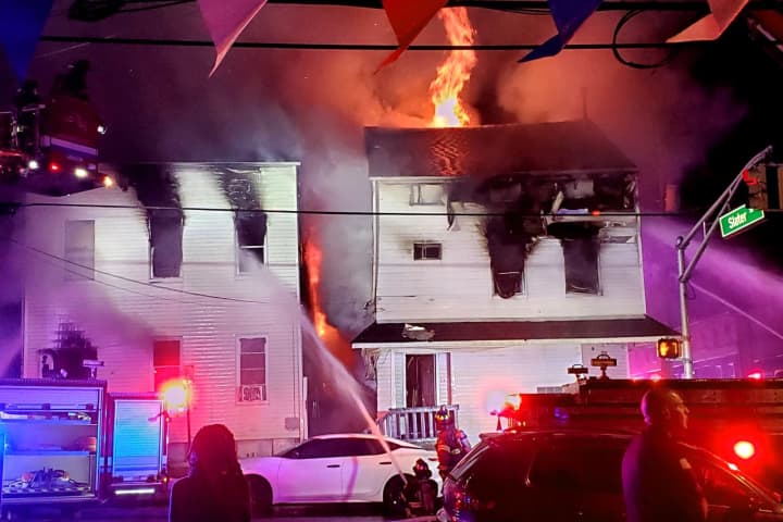 Four Paterson Houses Aflame In Second Residential Fire Within Hours