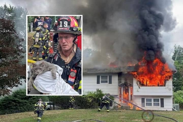 Arrest Made In Home Arson That Killed Pet, Mahwah Firefighters Among Responders