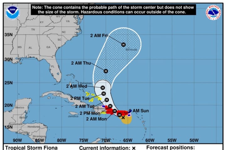 Fiona Becomes Hurricane, Could Bring 'Life-Threatening Flash Flooding' To Puerto Rico