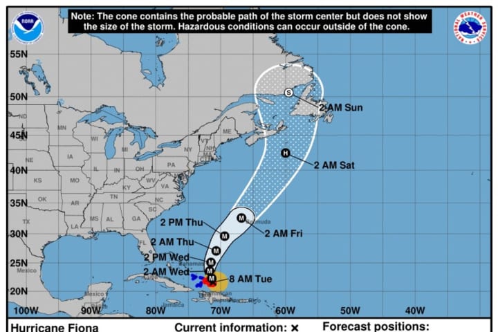 Hurricane Fiona Strenghtens To Category 3 Status: Here's Brand-New Projected Path
