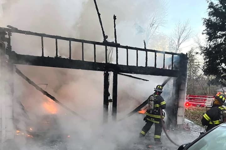 UPDATE: Fire Ravages Home At NJ/NY Border