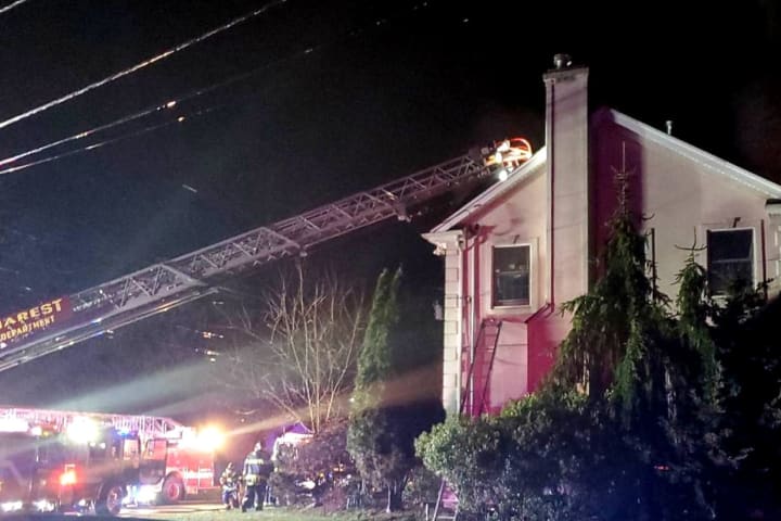 Holiday Season House Fire Doused In Cresskill