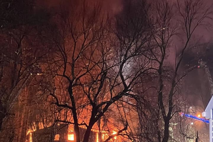 Condominiums Go Up In Flames In Northern Westchester Early Morning Blaze