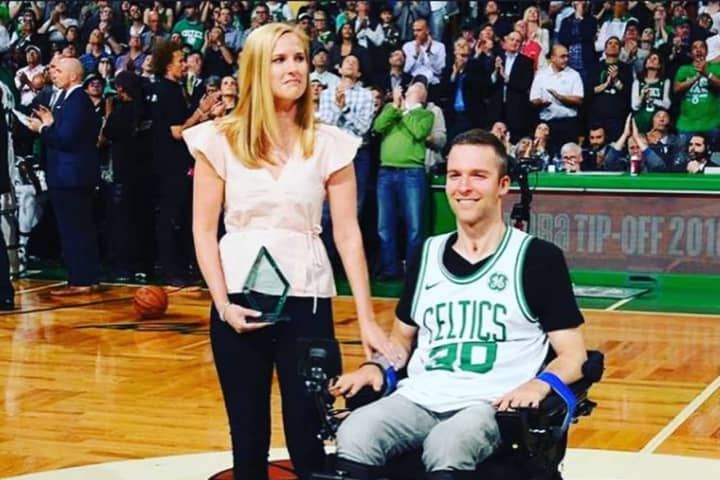 Boston Celtics Name Bergen County Runner, Paralyzed Boyfriend 'Heroes'