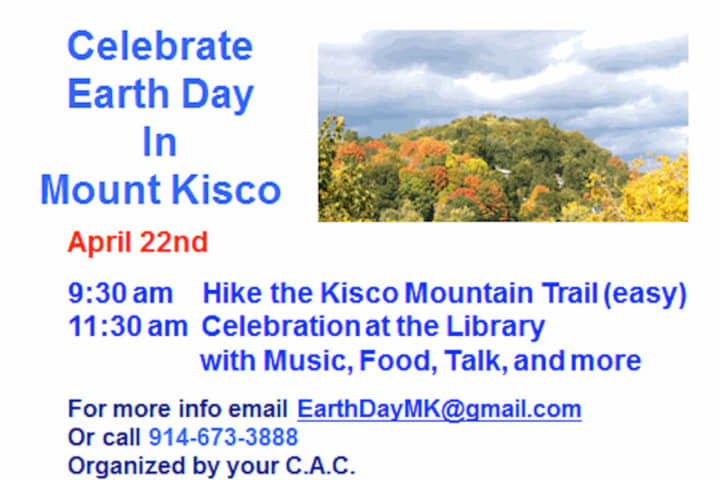 Hiking, Music To Anchor Mount Kisco Earth Day Celebration