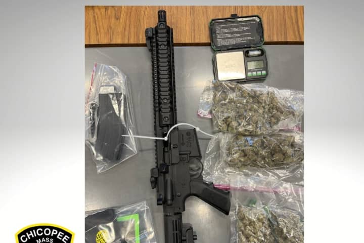Drugs, Weapons: Routine Traffic Stop Leads To Arrest In Chicopee: Police