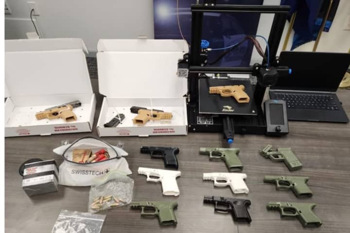 21-Year-Old Caught Printing Pistols In Region, Police Say